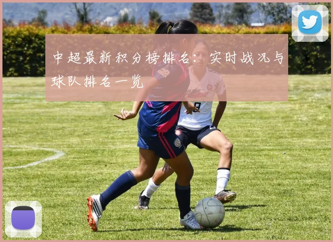 中超最新积分榜排名:实时战况与球队排名一览